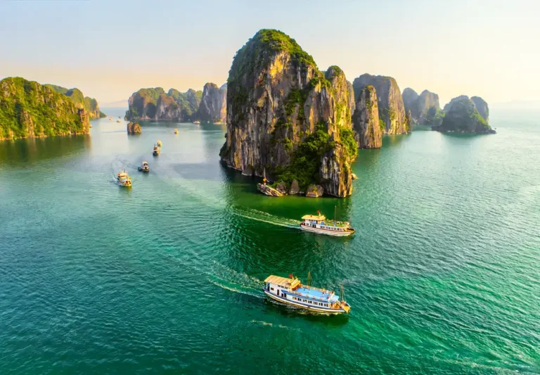 HA LONG BAY – LAN HA BAY – CAT BA ISLAND – TAM COC ( 3 days 2 nights)