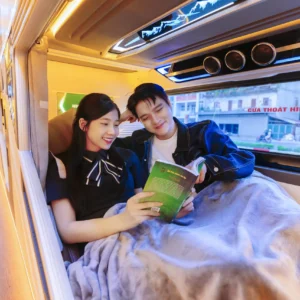 Cabin Sleeper Bus from Ha Noi to Sapa and Return