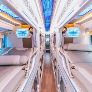 Cabin Sleeper Bus from Ha Noi to Sapa and Return