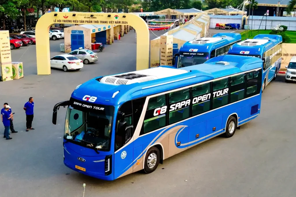 Cabin Sleeper Bus from Ha Noi to Sapa and Return