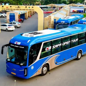 Cabin Sleeper Bus from Ha Noi to Sapa and Return
